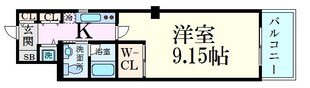 打出駅 徒歩3分 2階の物件間取画像